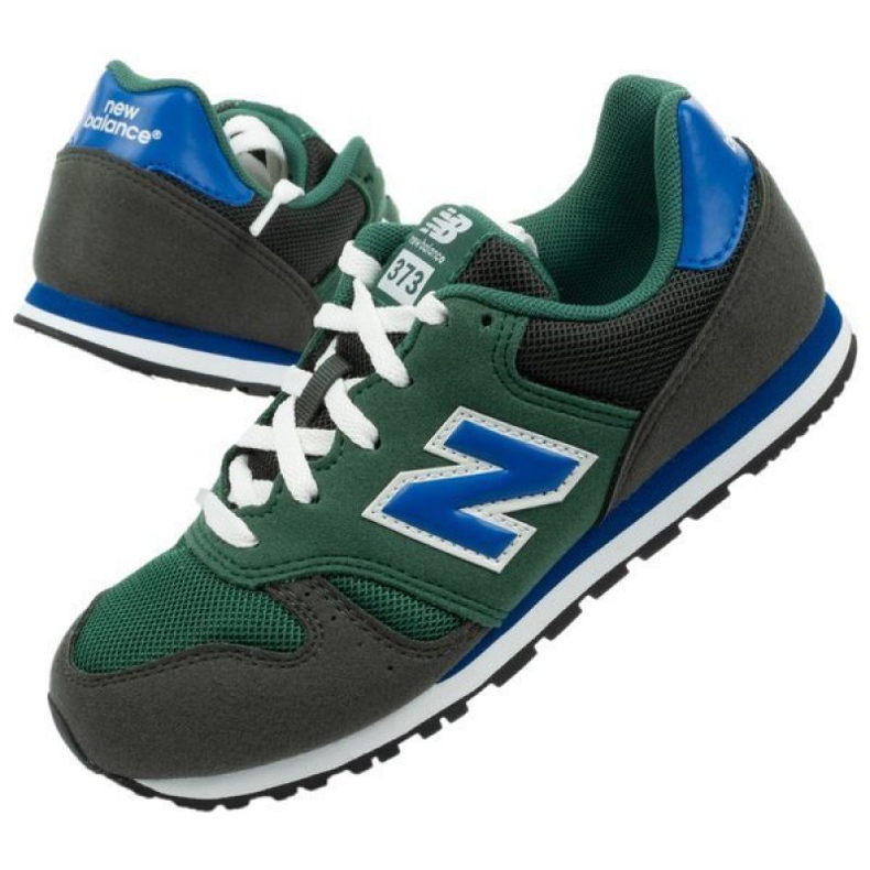 Pantofi New Balance Jr YC373KE negru verde 1