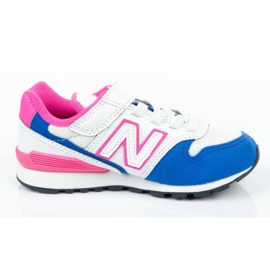 Pantofi New Balance Jr YV996DC alb albastru roz 3