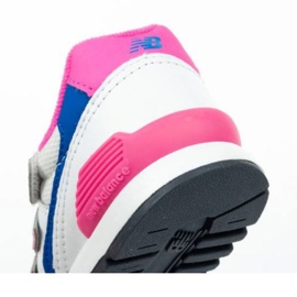 Pantofi New Balance Jr YV996DC alb albastru roz 6