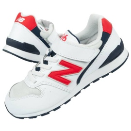 Pantofi New Balance Jr YV996DO alb albastru marin 1