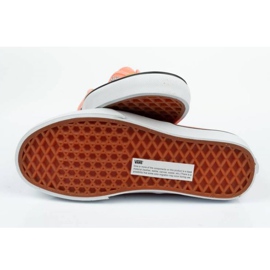 Pantofi Vans Authentic 0VOEAQH negru portocale 8