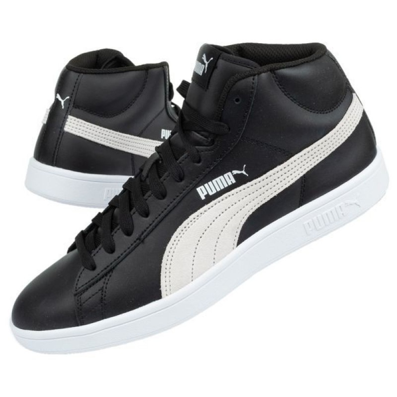 Adidasi Puma Smash M 366924 02 alb negru 1