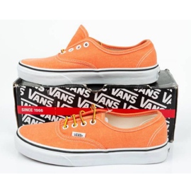 Pantofi Vans Authentic 0VOEC9D alb portocale 9