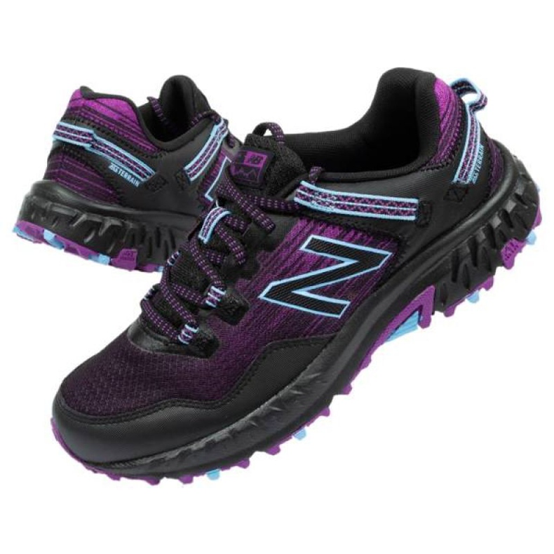 Pantofi de alergare New Balance W WT410CM6 negru violet 1