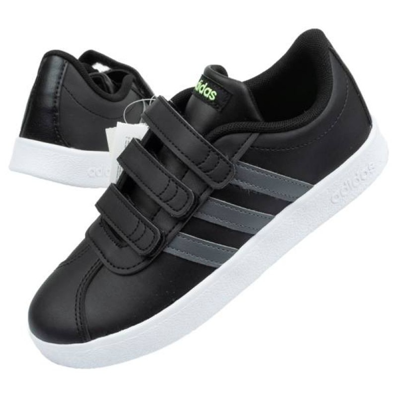 Pantofi Adidas Vl Court Jr F36387 negru albastru 1