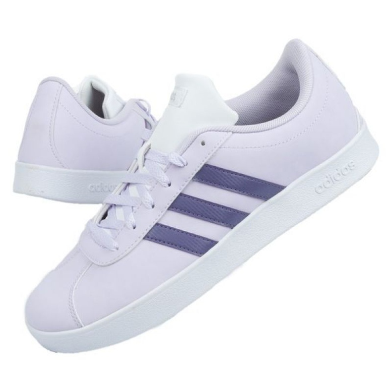 Adidasi adidasi Vi Court W EG2004 alb violet 1