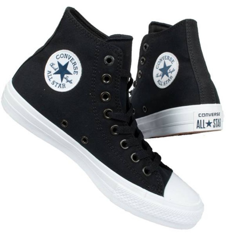 Pantofi Converse Ct Ii Hi 150143C negru 1