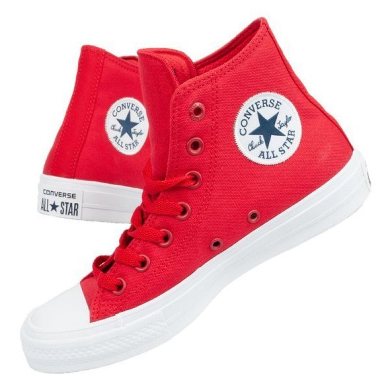 Pantofi Converse Ct Ii Hi 150145C roșu 1