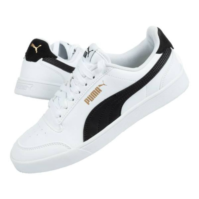 Puma Shuffle 375688 02 alb negru 1