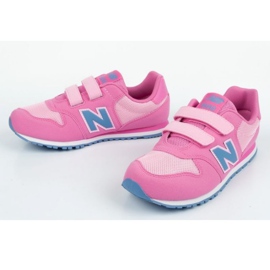 Pantofi New Balance Jr YV500TPP negru roz 7