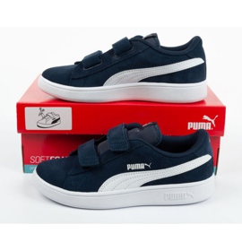 Puma Smash v2 Jr 365177 02 negru albastru marin 9