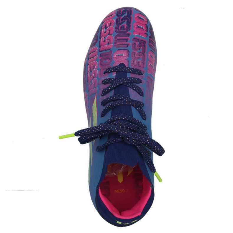 Ghete de fotbal Adidas X Speedflow Messi.1 Fg Jr FY6929 bleumarin, violet, albastru, multicolor albastru 1