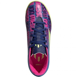 Ghete de fotbal Adidas X Speedflow Messi.4 In Jr FY6914 multicolor albastru 1 Ghete de fotbal Adidas X Speedflow Messi.4 In Jr FY6914 multicolor albastru 1