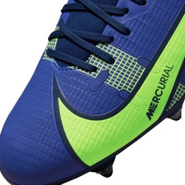 Pantofi de fotbal Nike Mercurial Superfly 8 Academy SG-PRO Ac M CW7432 474 albastru albastru 3
