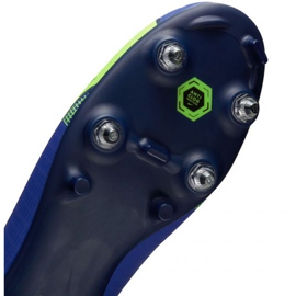 Pantofi de fotbal Nike Mercurial Superfly 8 Academy SG-PRO Ac M CW7432 474 albastru albastru 4