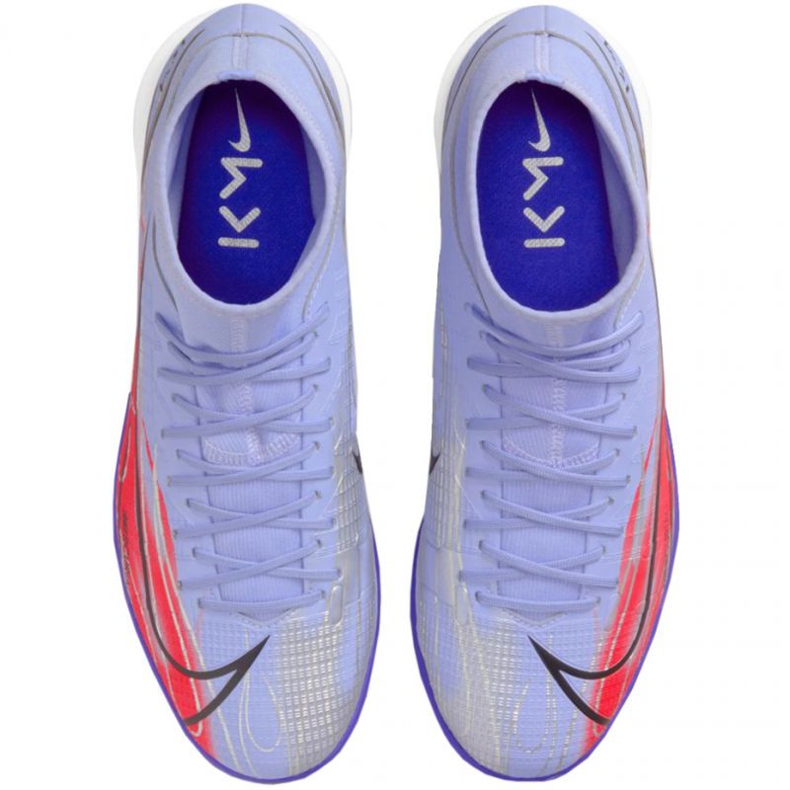 Pantofi de fotbal Nike Mercurial Superfly 8 Academy Km Ic M DB2862 506 multicolor, violet trandafiri și violete 1