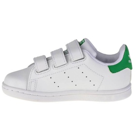 Pantofi adidas Stan Smith Cf Inf Jr BZ0520 alb verde 1