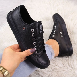 Tenisi low-top Big Star W V274871 negri negru 1