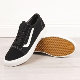 Adidași low-top Atletico MATC263B alb-negru 1