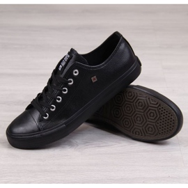 Adidași din piele ecologică Big Star M V174345 negru 1