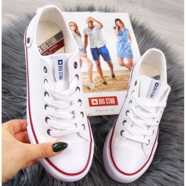 Pantofi albi Big Star W DD274336 1