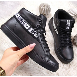 Pantofi sport de vârf Big Star W EE274355 negru 1