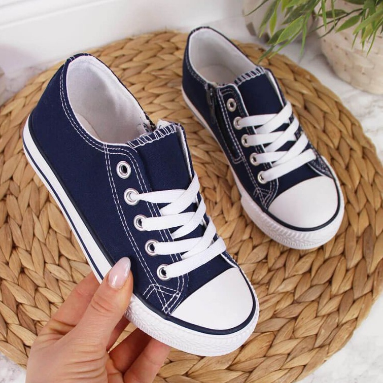 Tenisi Atletico Jr ATC388B bleumarin alb albastru marin 1