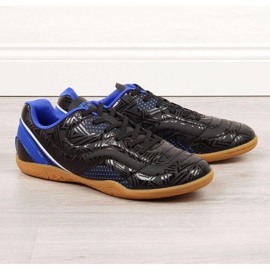 American Club Jr. AM763B pantofi de interior negri alb negru 1