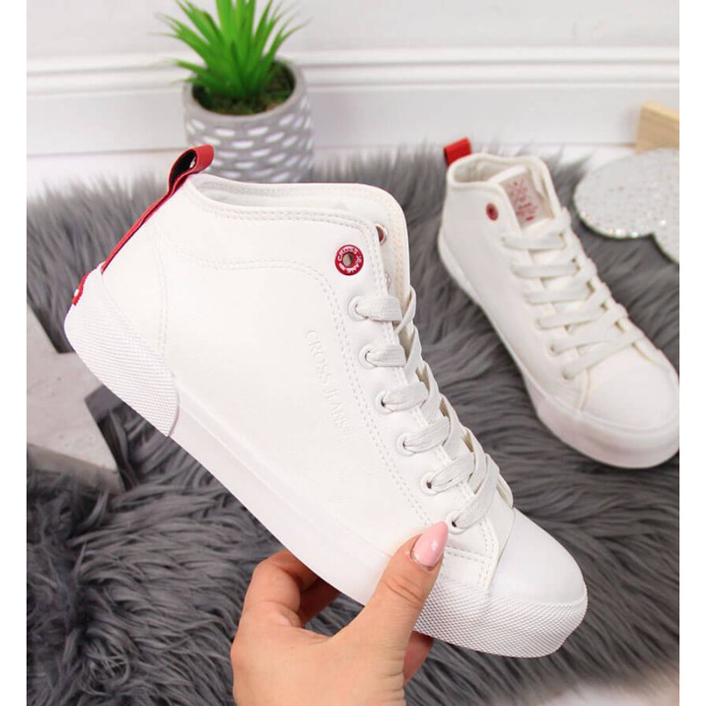 Adidași Cross Jeans W II2R4033C alb 1