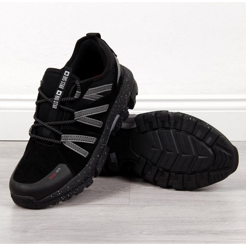 Pantofi de trekking Big Star M II174237 negru 1