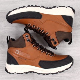 Cizme de drumeție neizolate Big Star Jr II274453 cămilă alb maro 1 Cizme de drumeție neizolate Big Star Jr II274453 cămilă alb maro 1