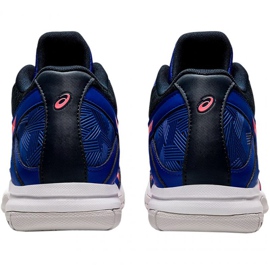 Asics Gel Task 2 Mt W 1072A037 409 albastru marin, albastru, roz albastru 8