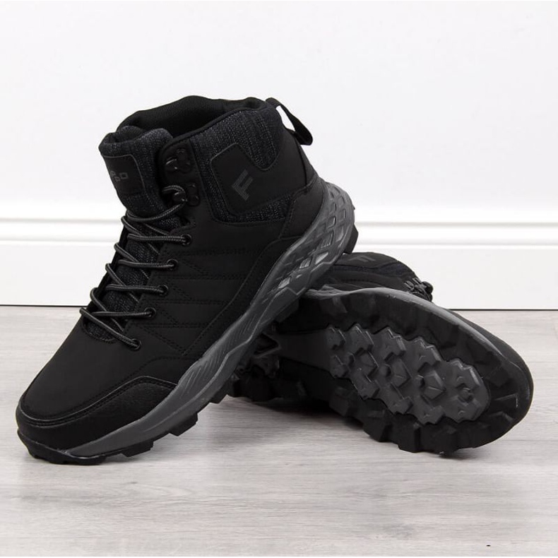 Cizme de drumeție Filippo M PAW295A negre negru 1