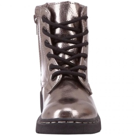 Pantofi Kappa Deenish Shine Jr 260841K 1511 alb 1