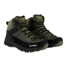 Pantofi de trekking Alpinus Brasill M JS43583 negru verde 2