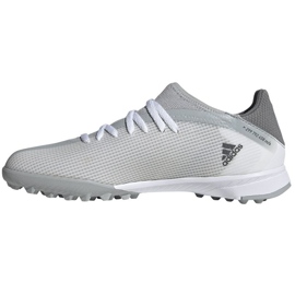 Ghete de fotbal Adidas X Speedflow.3 Tf Jr FY3322 gri nuanțe de gri 1