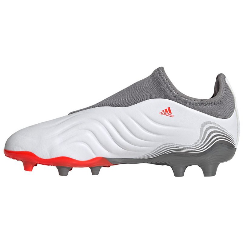 Ghete de fotbal Adidas Copa Sense.3 Ll Fg Jr FY6155 gri, alb alb 1