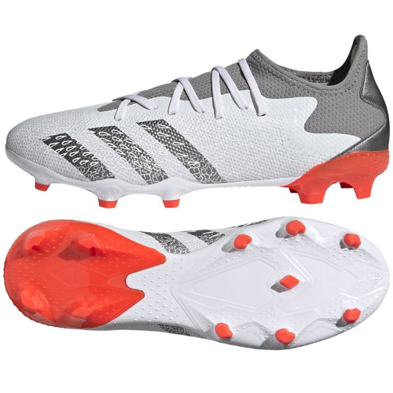 Ghete de fotbal Adidas Predator Freak.3 L Fg M FY6290 multicolor alb 1