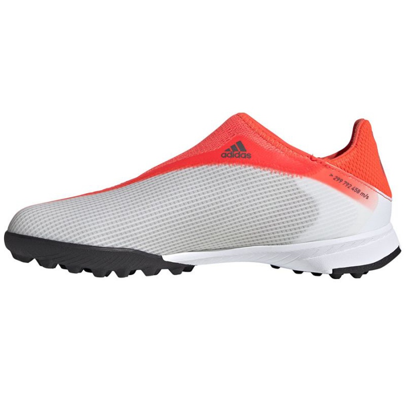 Ghete de fotbal Adidas X Speedflow.3 Ll Tf Jr FY3254 multicolor portocale si rosii 1