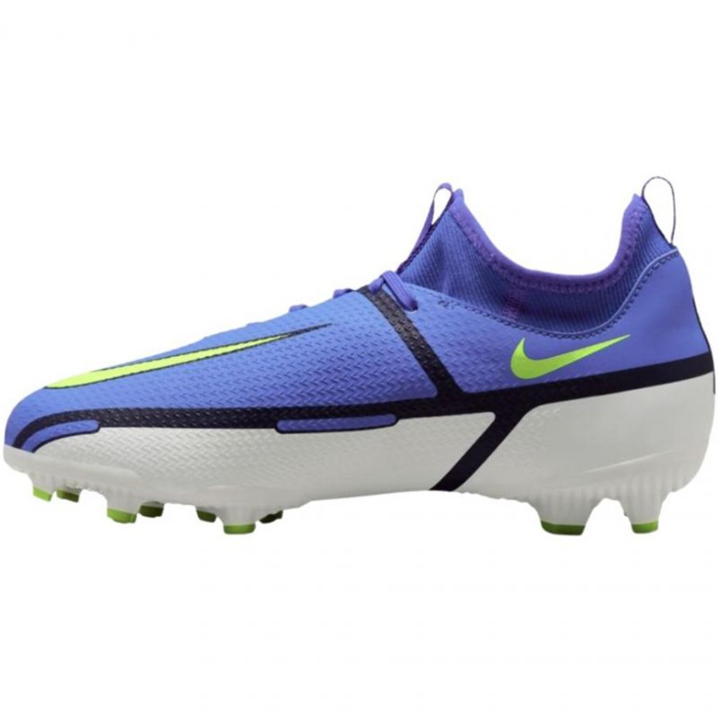 Pantofi de fotbal Nike Phantom GT2 Academy Df FG / MG Jr DC0813 570 albastru, gri albastru 1