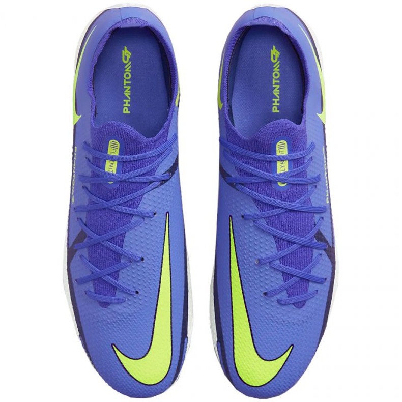 Pantofi de fotbal Nike Phantom GT2 Pro Fg M DA4432 570 albastru alb albastru 1