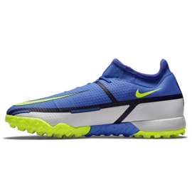 Pantofi de fotbal Nike Phantom GT2 Academy Df Tf M DC0802-570 multicolor albastru 1