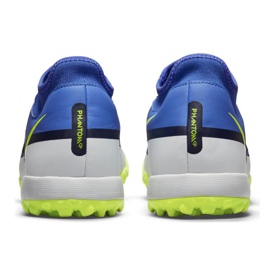 Pantofi de fotbal Nike Phantom GT2 Academy Df Tf M DC0802-570 multicolor albastru 4