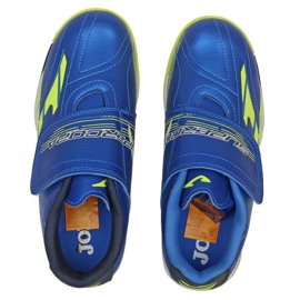 Ghete de fotbal Joma Super Copa 2104 In Jr SCJW.2104.IN.V albastru albastru 2