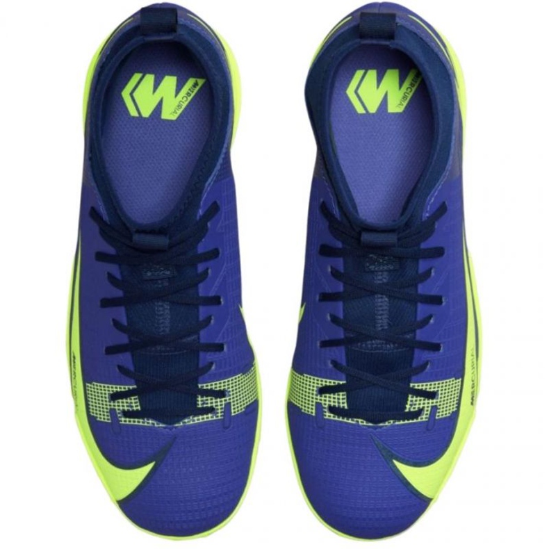 Pantofi de fotbal Nike Mercurial Superfly 8 Academy Tf Jr CV0789 474 multicolor albastru 1