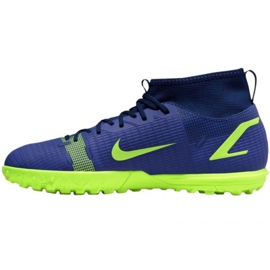 Pantofi de fotbal Nike Mercurial Superfly 8 Academy Tf Jr CV0789 474 multicolor albastru 2