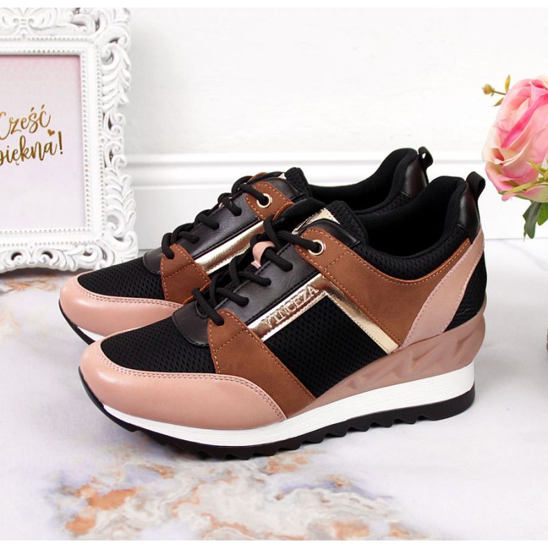 Wedge Snakers W Vinceza JAN61 negru multicolor 2