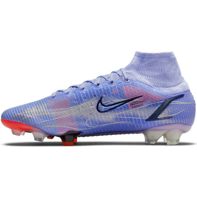 Pantofi de fotbal Nike Mercurial Superfly 8 Elite Km Fg M DB2859 506 multicolor trandafiri și violete 1