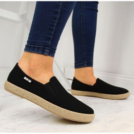 Espadrile Big Star W DD274017 negre negru 2 Espadrile Big Star W DD274017 negre negru 2
