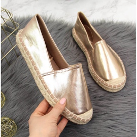 Espadrile Big Star W HH274503 aurii de aur 1
